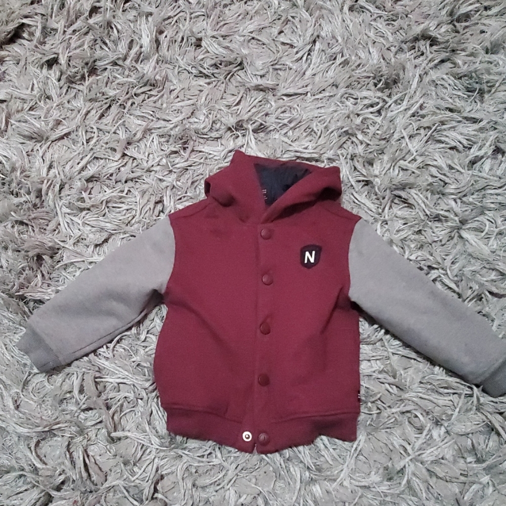 Lightly lined jacket, two toned